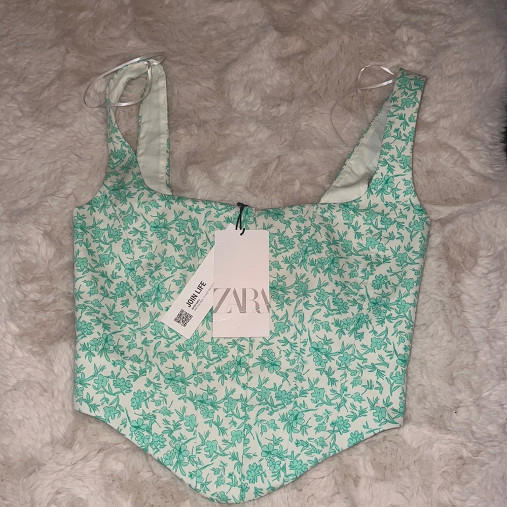 Zara corset top